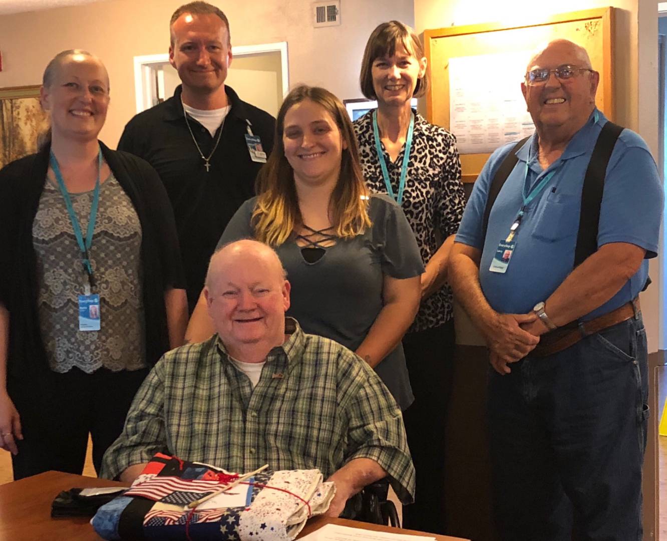 Veteran Pinning Ceremony Honoring Dennis Ross